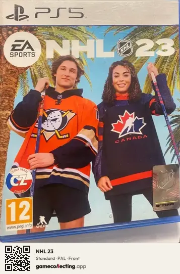 NHL 23 PlayStation 5, PAL box front