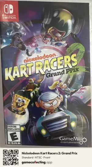 Nickelodeon Kart Racers 2: Grand Prix Nintendo Switch, NTSC box front