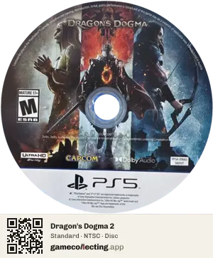 Dragon's Dogma 2 PlayStation 5, NTSC disc