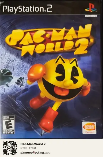 Pac-Man World 2 PlayStation 2, NTSC box front
