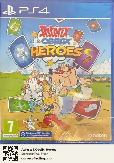 Asterix & Obelix: Heroes PlayStation 4, PAL box front