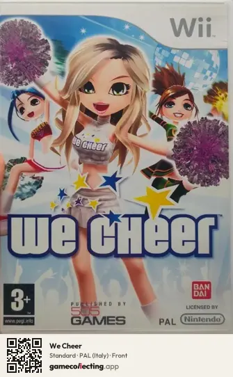 We Cheer Nintendo Wii, Italy box front