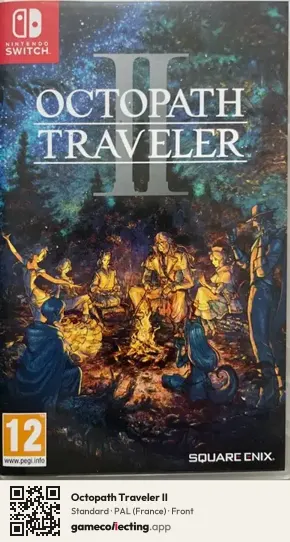 Octopath Traveler II Nintendo Switch, France box front