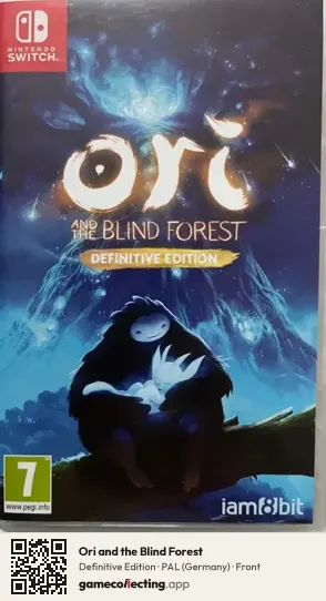 Ori and the Blind Forest Nintendo Switch, Germany box front