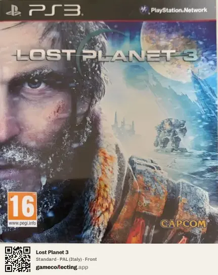 Lost Planet 3 PlayStation 3, Italy box front
