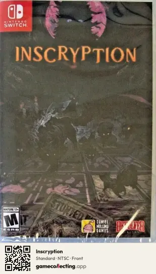 Inscryption Nintendo Switch, NTSC box front