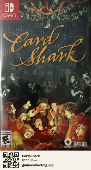 Card Shark Nintendo Switch, NTSC box front