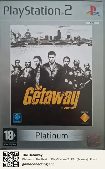 The Getaway PlayStation 2, France box front