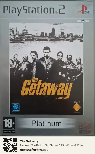 The Getaway PlayStation 2, France box front