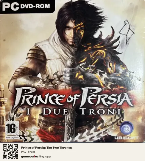 Prince of Persia: The Two Thrones Computer, PAL box front