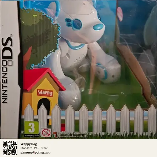 Wappy Dog Nintendo DS, PAL box front