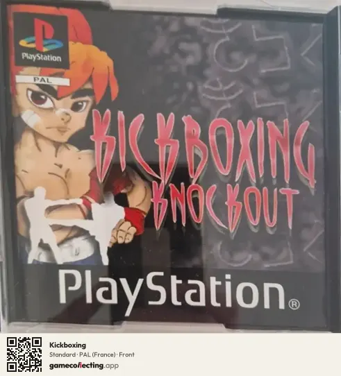 Kickboxing PlayStation, France box front