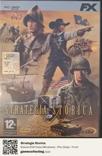 Strategia Storica Computer, Italy box front
