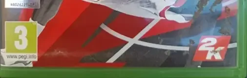 NBA 2K18, the PEGI square on its front