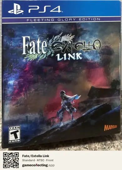 Fate/Extella Link PlayStation 4, NTSC box front