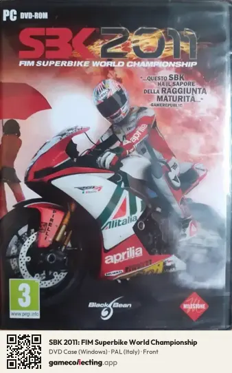 SBK 2011: FIM Superbike World Championship Computer, Italy box front
