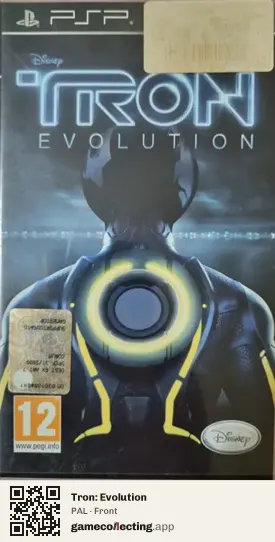 Tron: Evolution PlayStation Portable, PAL box front