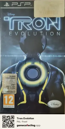 Tron: Evolution PlayStation Portable, PAL box front