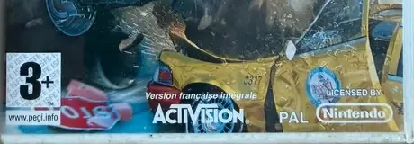 Monster Jam: Urban Assault, the PEGI square on its front