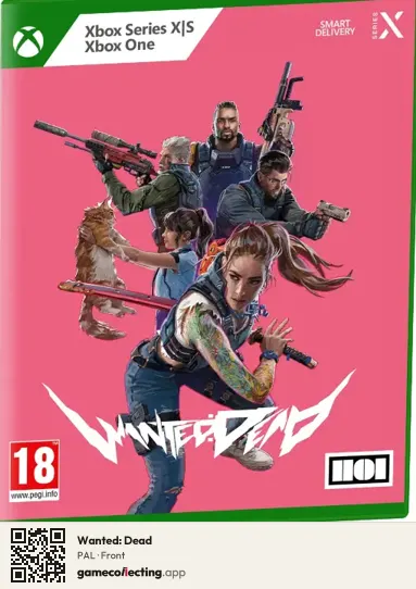 Wanted: Dead Xbox Series X, PAL box front