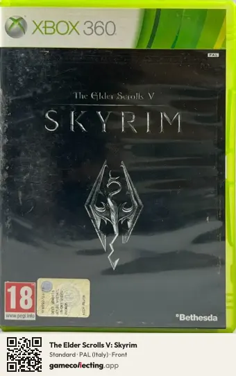 The Elder Scrolls V: Skyrim Xbox 360, Italy box front