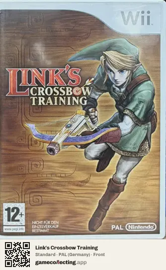 Link's Crossbow Training Nintendo Wii, Germany box front