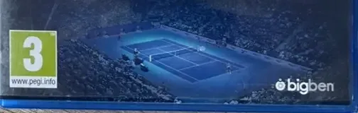 Tennis World Tour, the USK square on its front