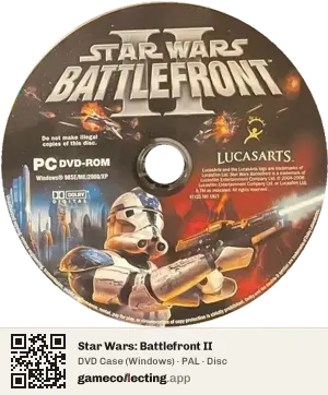 Star Wars: Battlefront II Computer, PAL disc