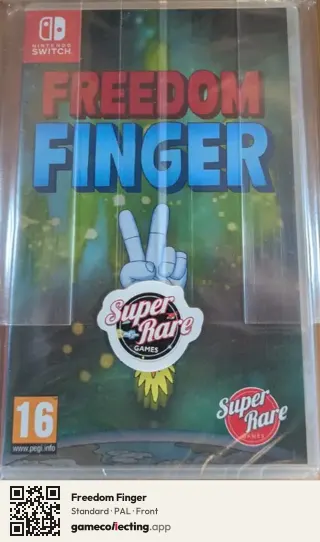 Freedom Finger Nintendo Switch, PAL box front