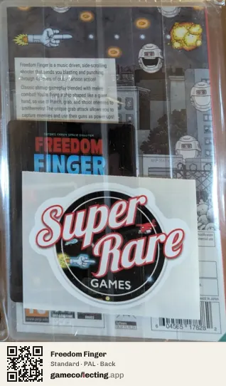 Freedom Finger Nintendo Switch, PAL box back