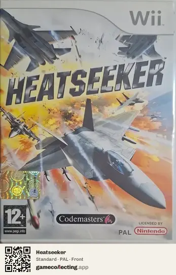 Heatseeker Nintendo Wii, PAL box front