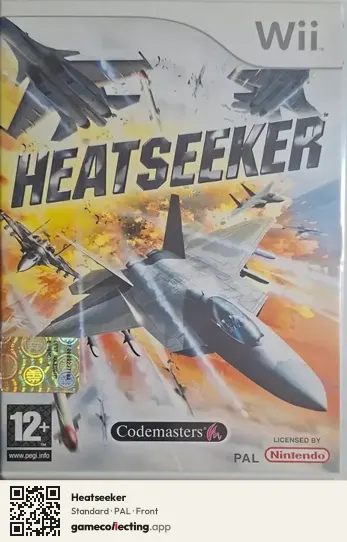 Heatseeker Nintendo Wii, PAL box front