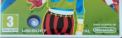 Just Dance 2015, the PEGI square on its front