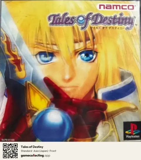 Tales of Destiny PlayStation, Asia box front