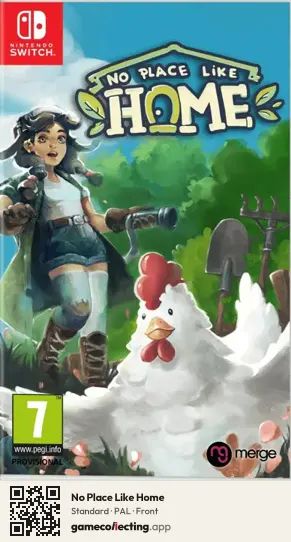 No Place Like Home Nintendo Switch, PAL box front