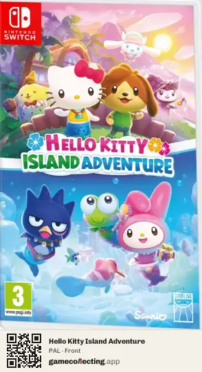 Hello Kitty Island Adventure Nintendo Switch, PAL box front