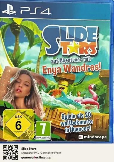 Slide Stars PlayStation 4, Germany box front