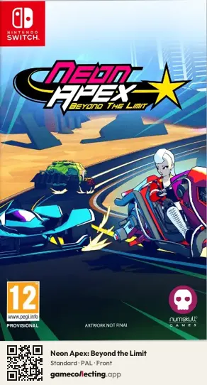 Neon Apex: Beyond the Limit Nintendo Switch, PAL box front