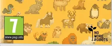 Let's Build a Zoo, the PEGI square on its front