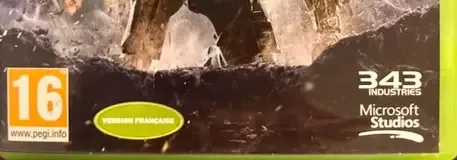 Halo 4, the PEGI square on its front