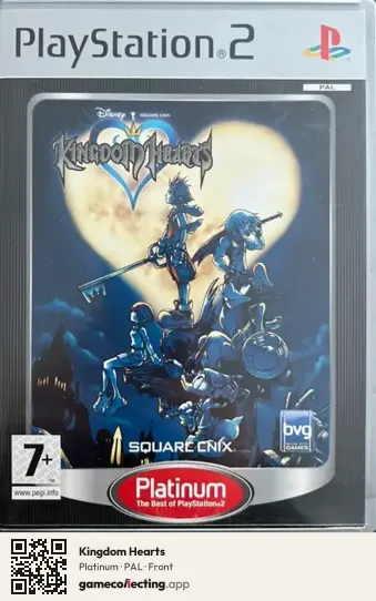 Kingdom Hearts PlayStation 2, PAL box front