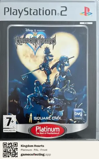 Kingdom Hearts PlayStation 2, PAL box front