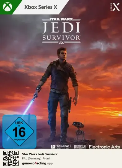 Star Wars Jedi: Survivor Xbox Series X, Germany box front