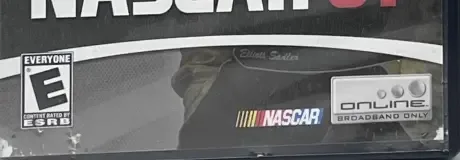 NASCAR 07, the ESRB box on its front