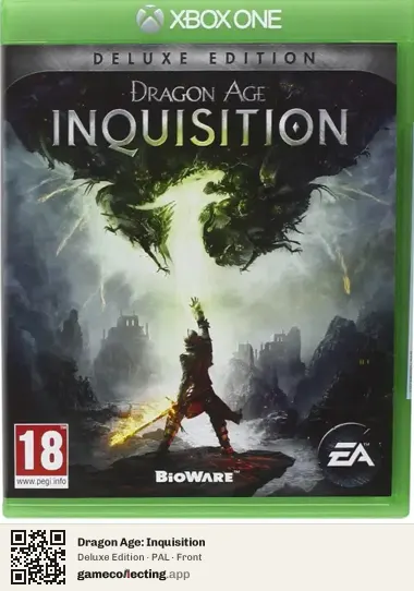 Dragon Age: Inquisition Xbox One, PAL box front