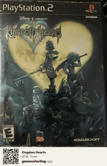 Kingdom Hearts PlayStation 2, NTSC box front