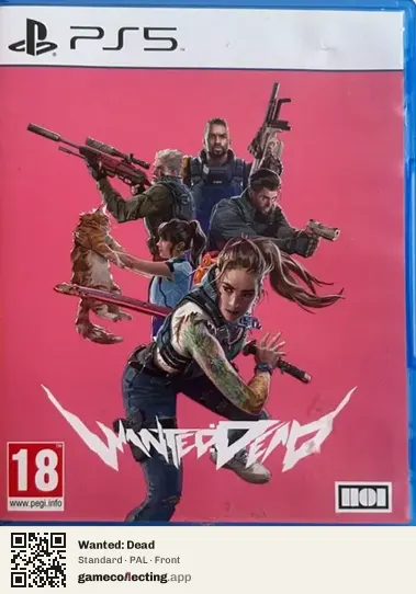 Wanted: Dead PlayStation 5, PAL box front
