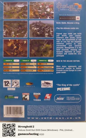 Stronghold 2 Computer, United Kingdom box back