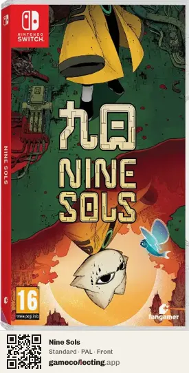 Nine Sols Nintendo Switch, PAL box front