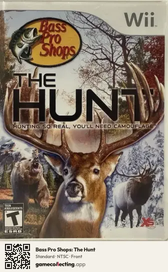 Bass Pro Shops: The Hunt Nintendo Wii, NTSC box front